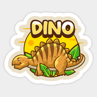 Cute Stego Sticker